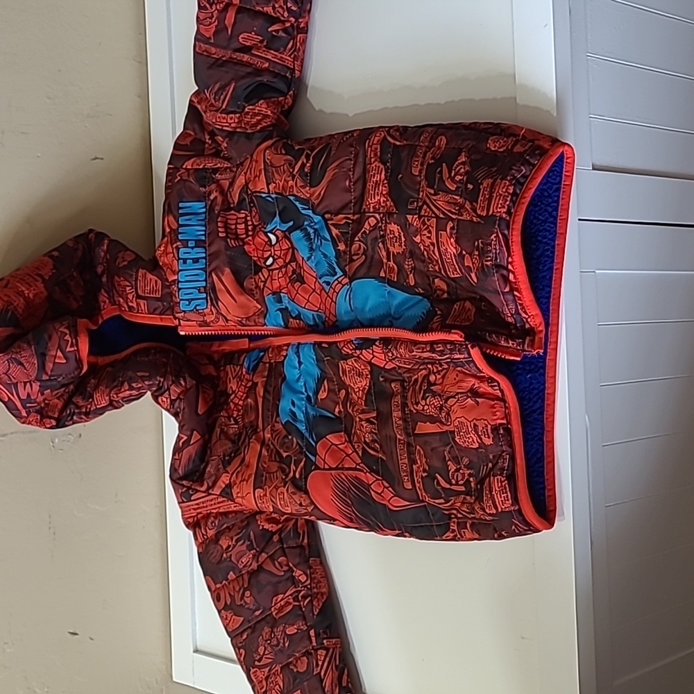 Reversible Spider-Man jacket